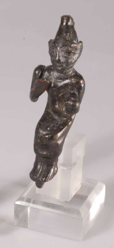 Figurine of a seated god